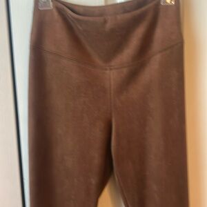 Beautiful faux suede leggings by White House black market, only worn once.